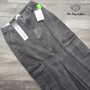 Love Fire Juniors Maxi Cargo Skirt Size 5